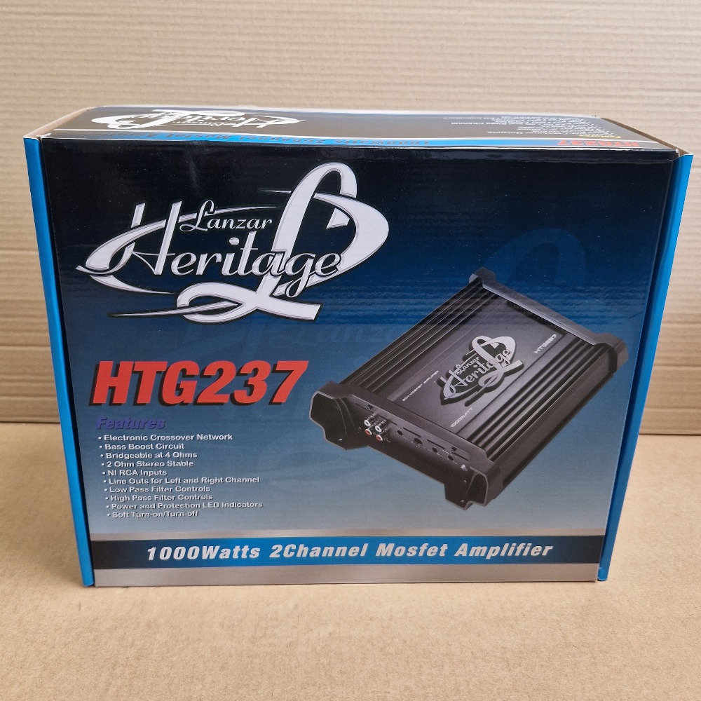 Lanzar 1000W 2 Channel Mosfet Car Amplifier Own4Less